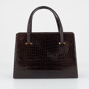 Hermès, väska "Sac Topaze", vintage, tillverkad innan år 1945.