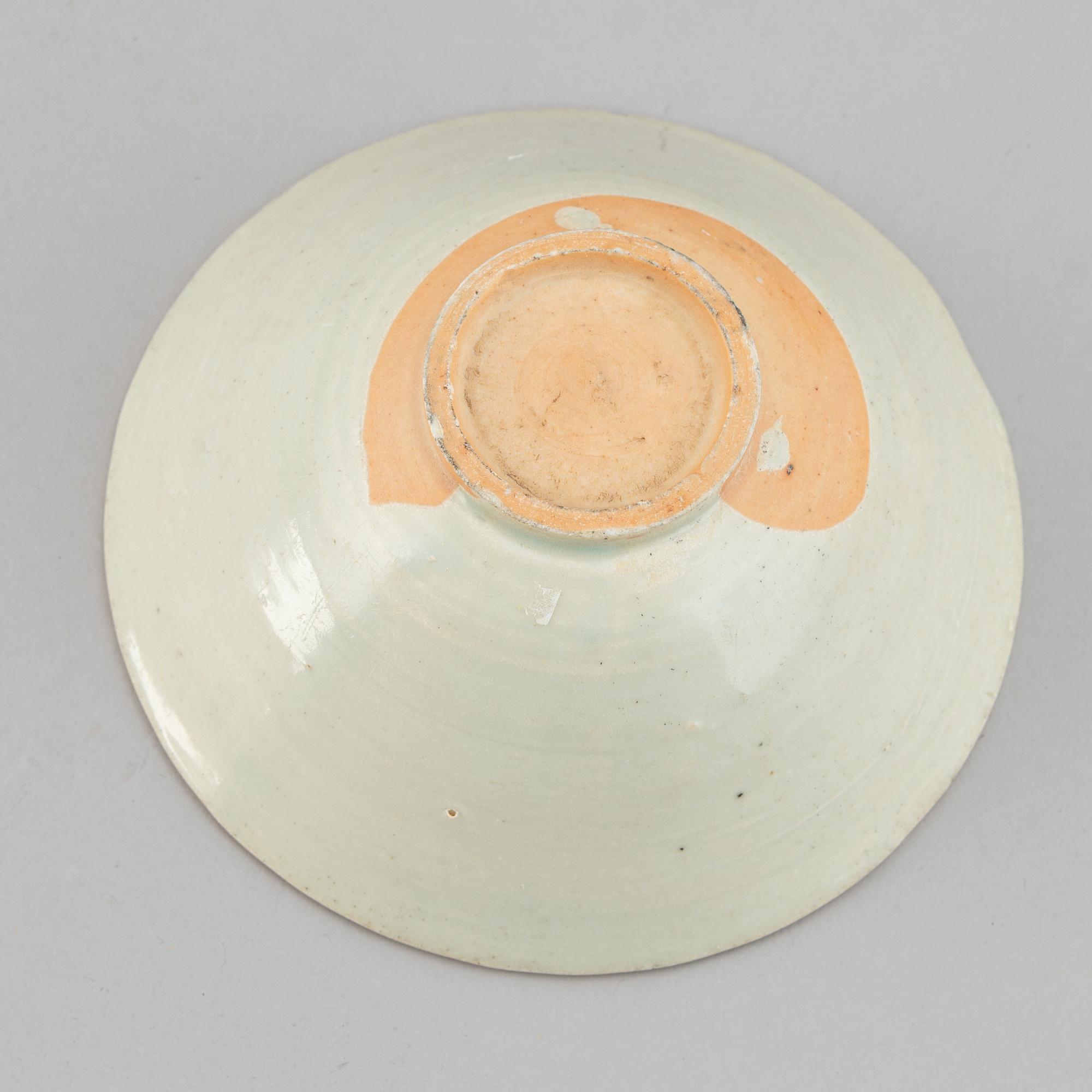 A ceramic bowl, presumably Song dynasty (960-1279).