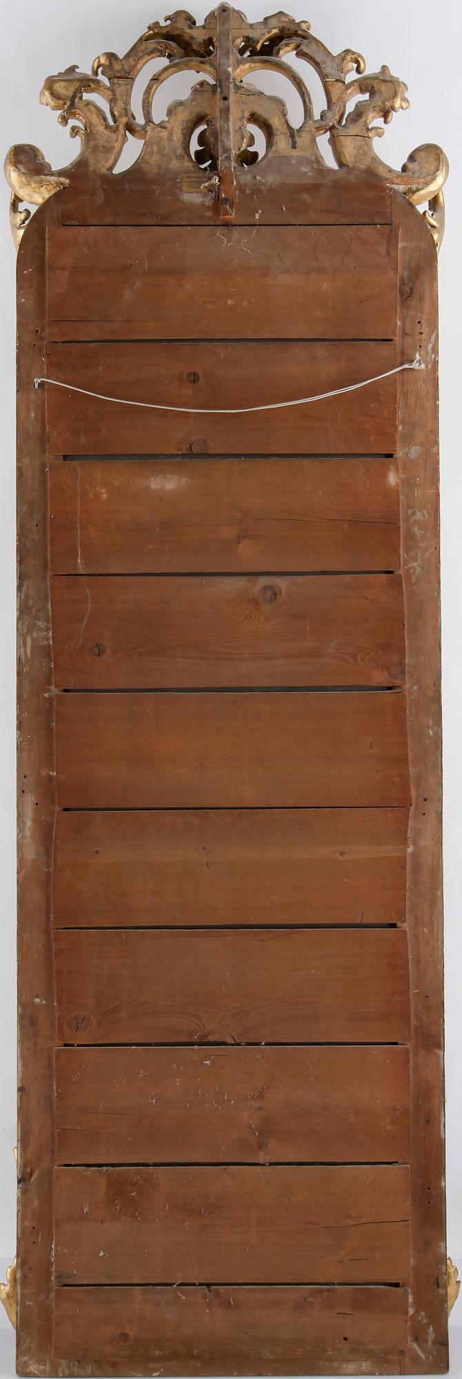 SPEGELTRYMÅ, nyrokoko, 1800-talets andra hälft.