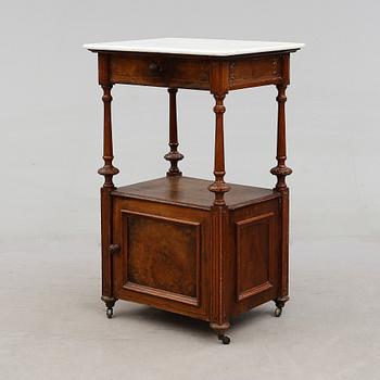 SÄNGBORD, 1800-talets andra hälft.
