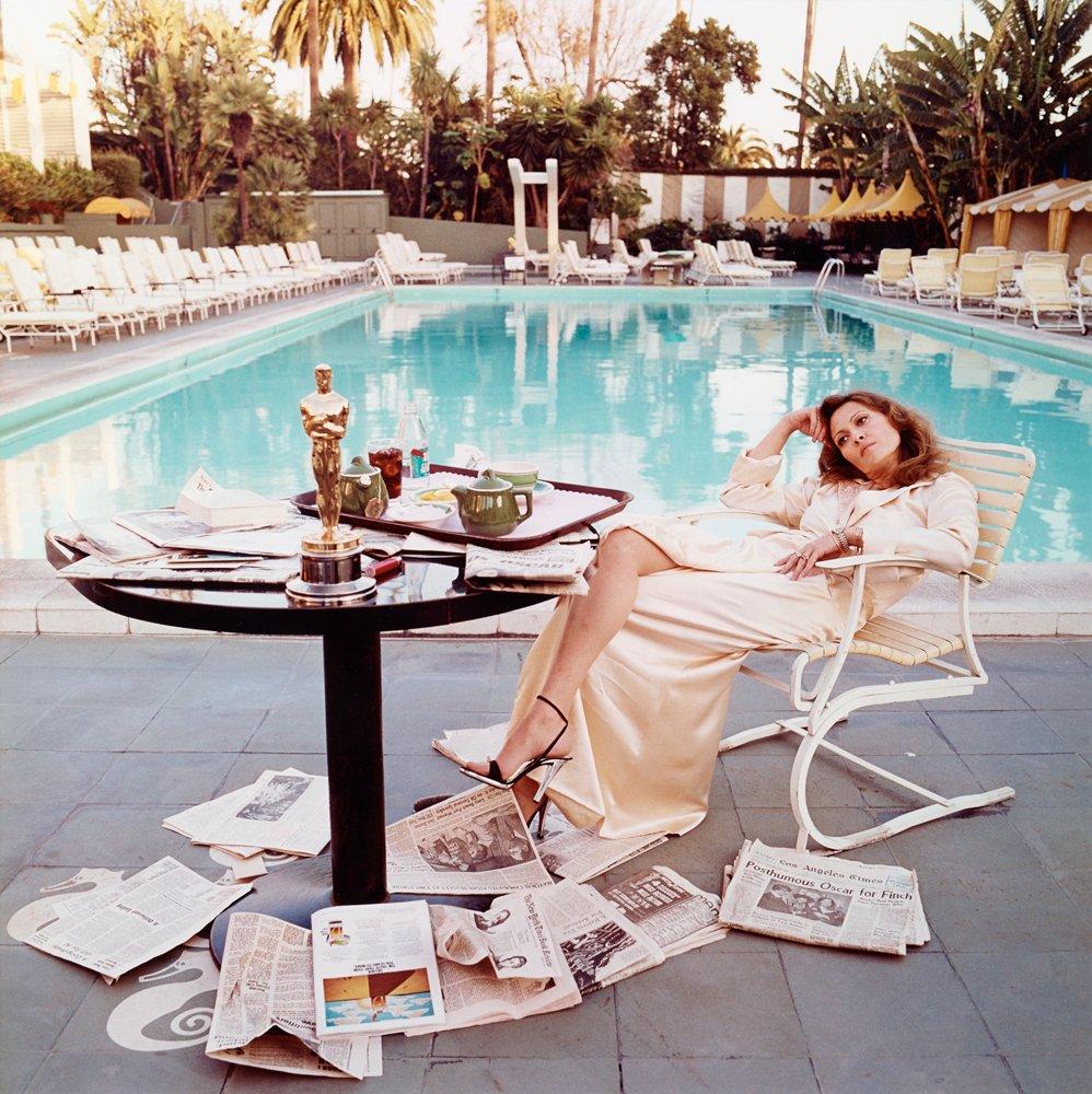 Terry O'Neill, "Faye Dunaway, Hollywood, 1979".