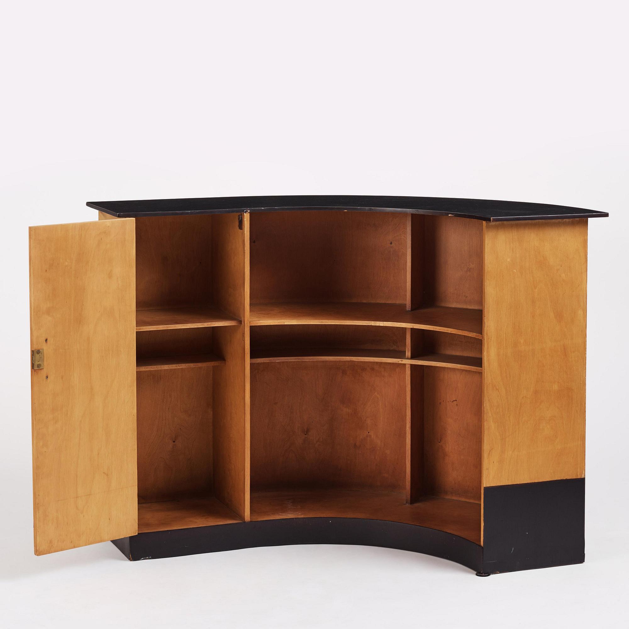 Gerald Summers, a cocktail bar, Makers of Simple Furniture, England, 1935-1940.