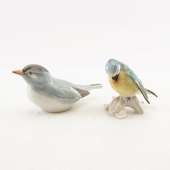 Figurines 10 pcs mostly Germany 20th century porcelain.