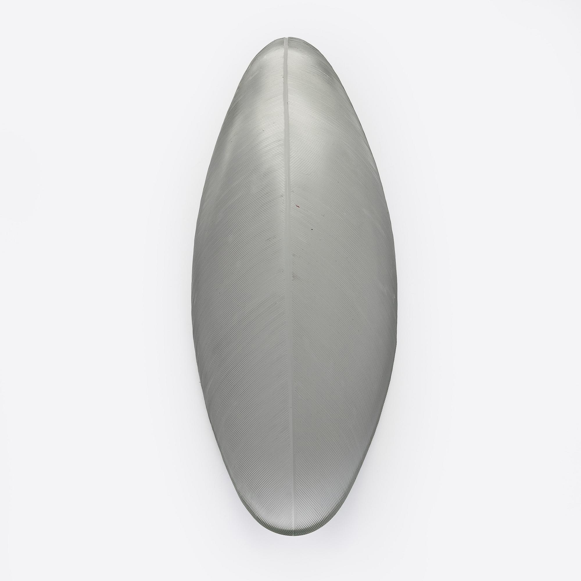 Tapio Wirkkala, konstglas, "Fjäder", signerad Tapio Wirkkala Iittala -54.