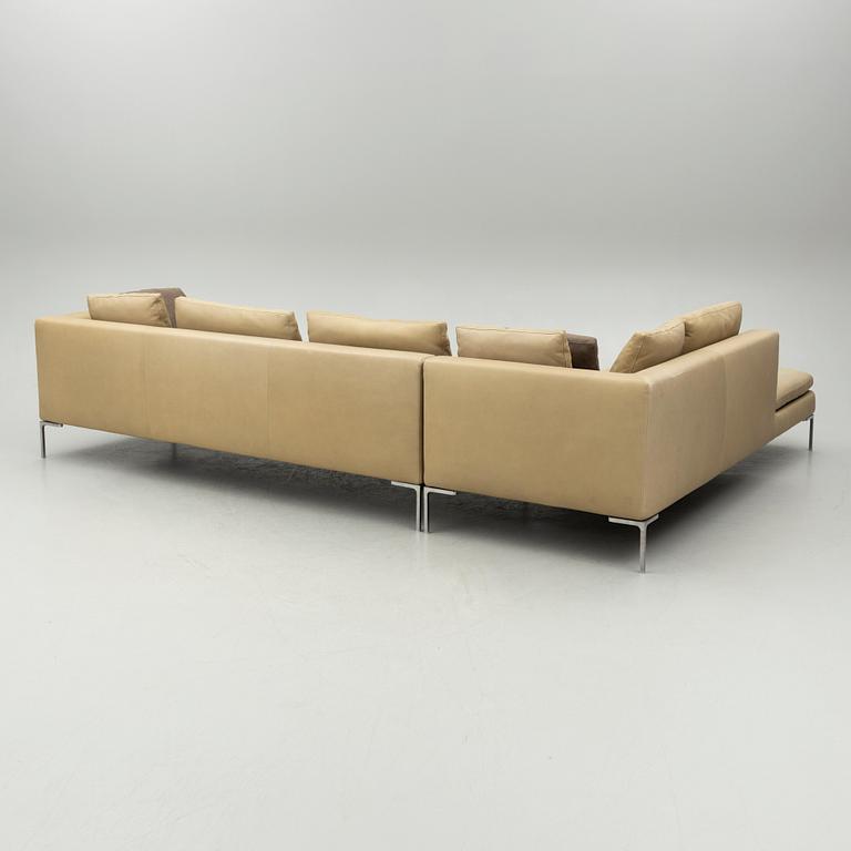 Antonio Citterio, hörnsoffa, 2 delar,"Charles", B&B Italia Maxalto.