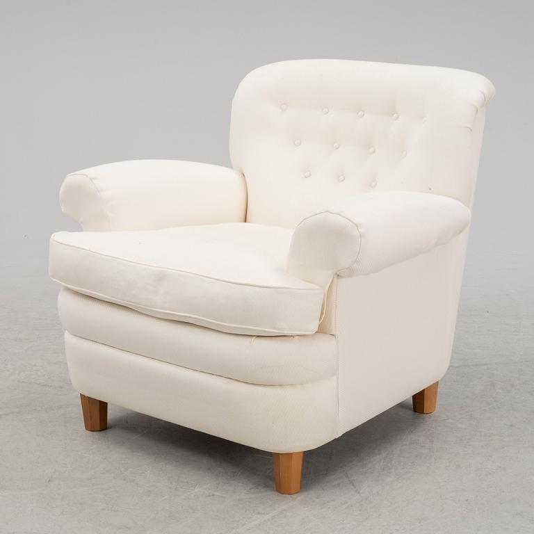 Josef Frank, a model '568' armchair, Firma Svenskt Tenn.