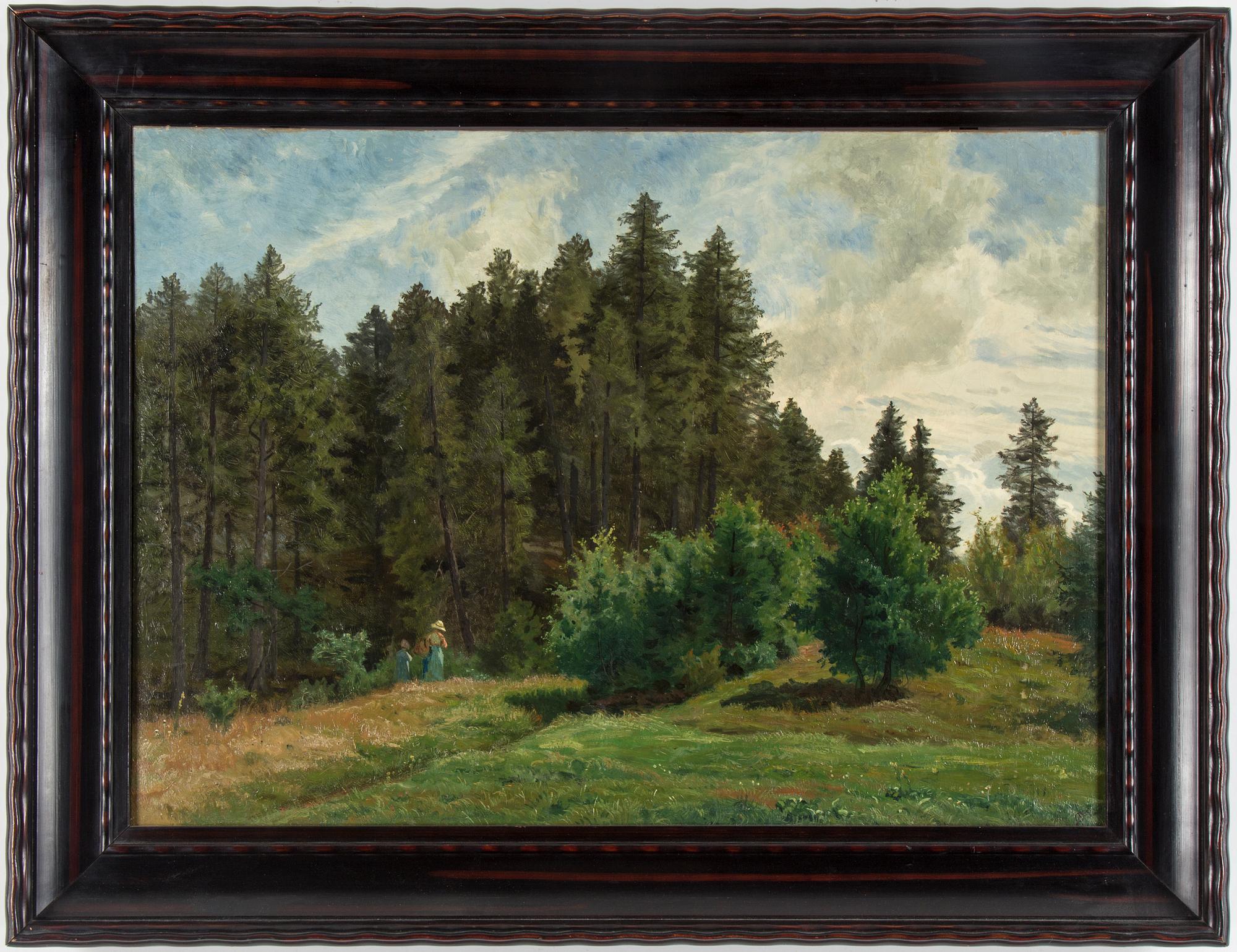 OLOF ARBORELIUS, oil on relined canvas, signed in monogram.