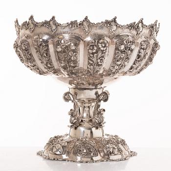 Decorative bowl, sterling silver, 20th century.