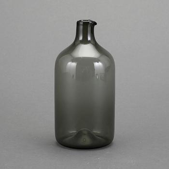 FLASKA, "Fågelflaska", signerad Timo Sarpaneva Iittala. 1958.