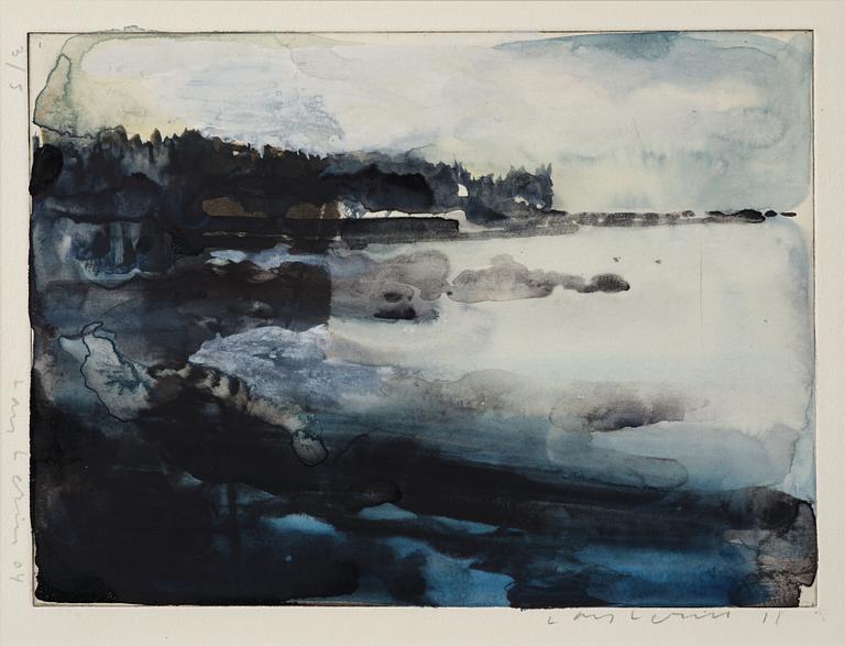 Lars Lerin, Northern Landscape.