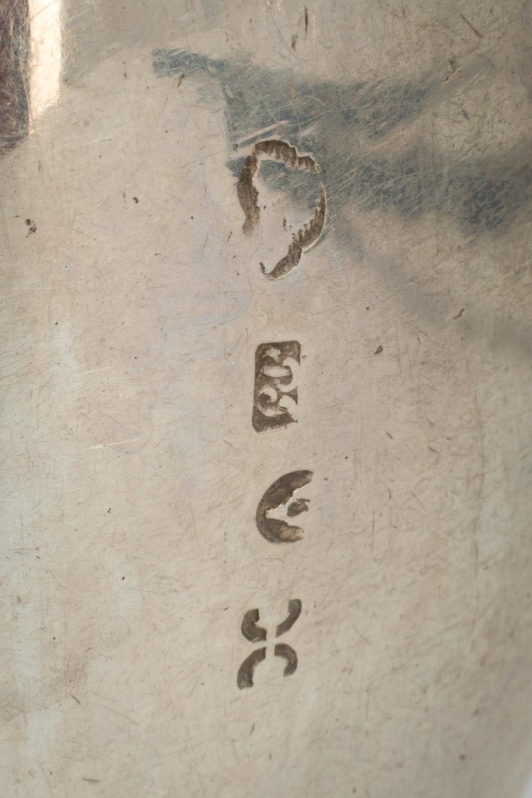 BÅLSLEVAR, 3 st, silver, 1700 och 1800-tal.