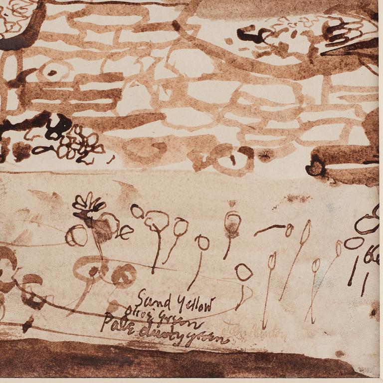 John Minton, Landscape with a waterpump.