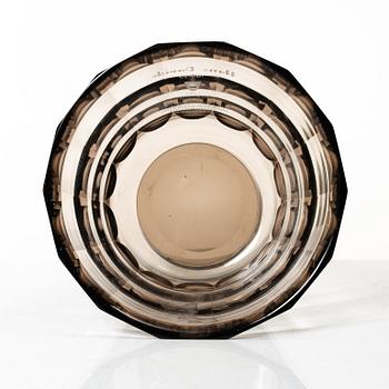 Simon Gate, Bowl, glass, Orrefors, 1930s.