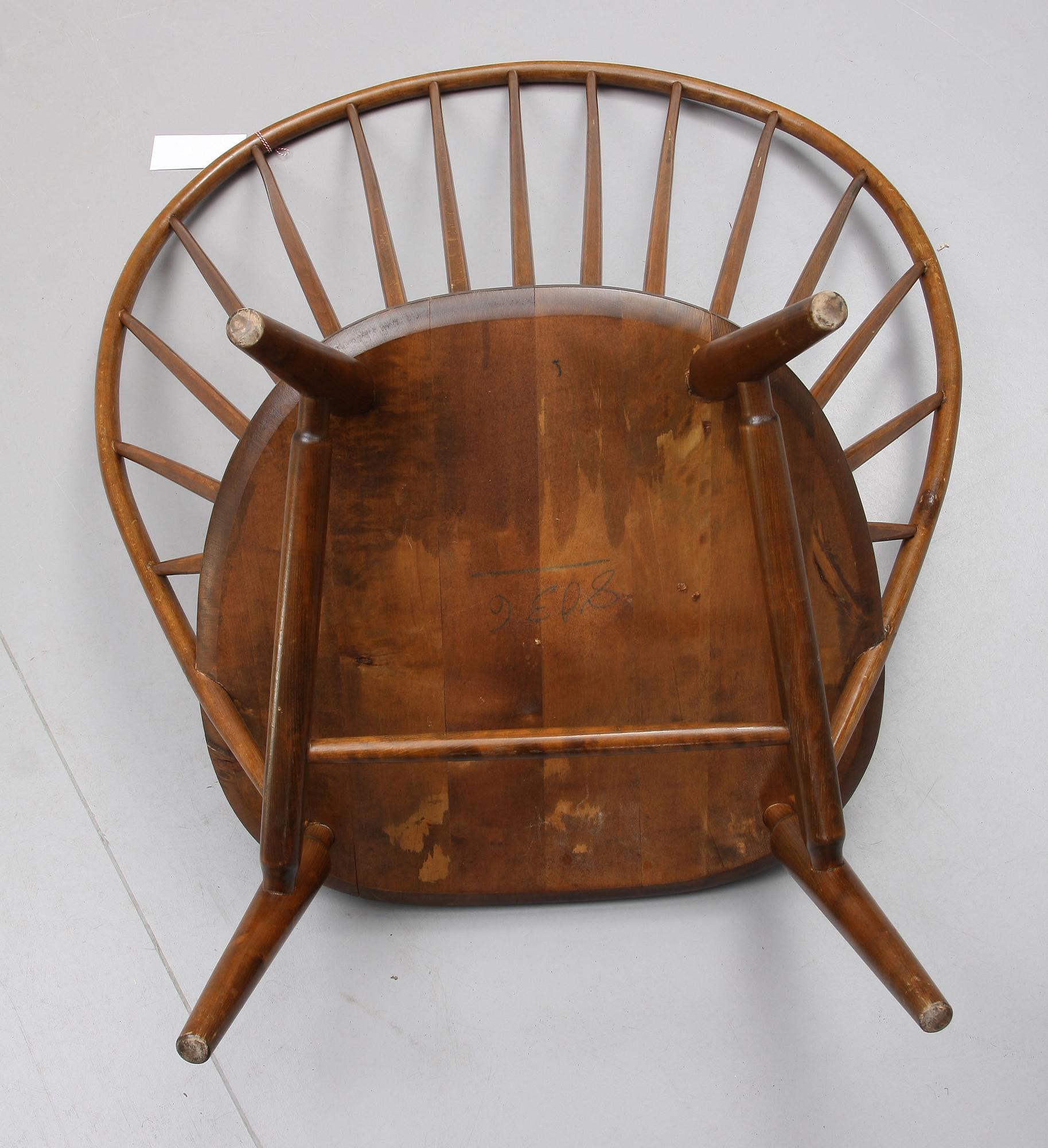 STOL, "Bågen", Sven Engström, Gunnar Myrstrand för Nässjö Stolfabrik.