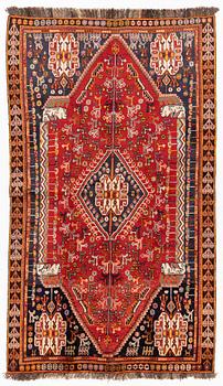 Rug, Qashghai, approx. 232 x 133 cm.