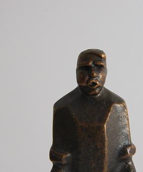 OKÄND KONSTNÄR. Skulptur, brons, osign.