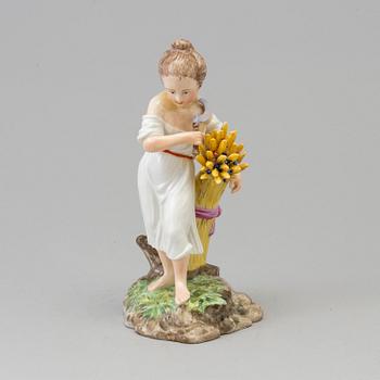 A Royal Copenhagen porcelain figure 'Summer', Denmark, late 19th century.