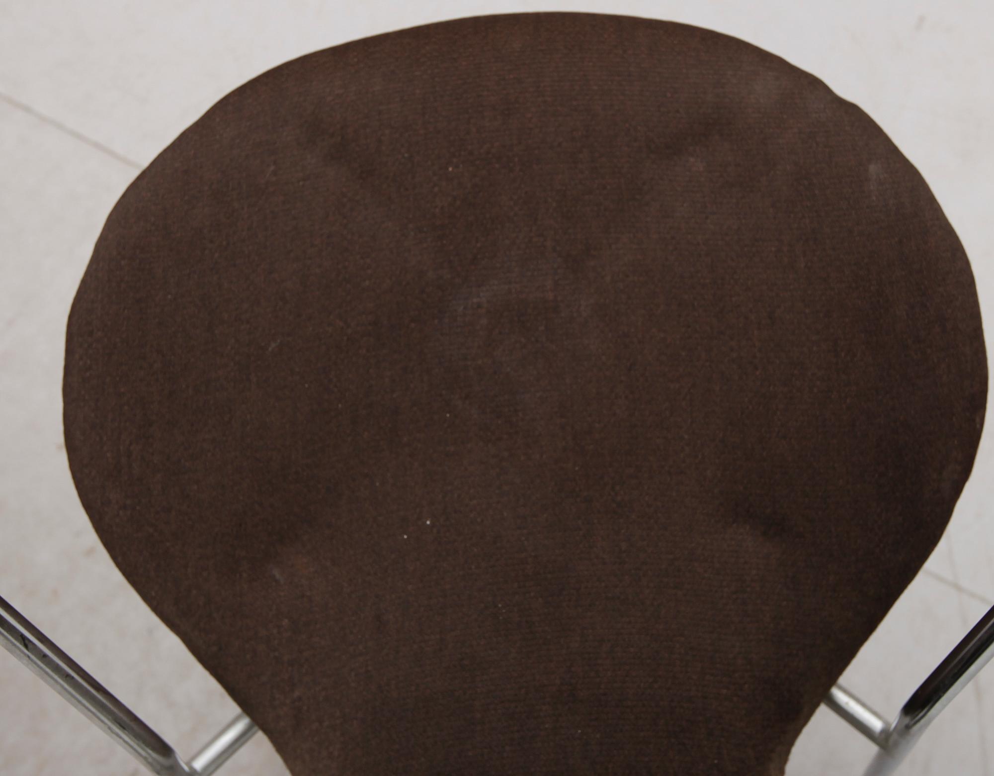 KARMSTOLAR, 4 st, "Sjuan", Arne Jacobsen, Fritz Hansen.
