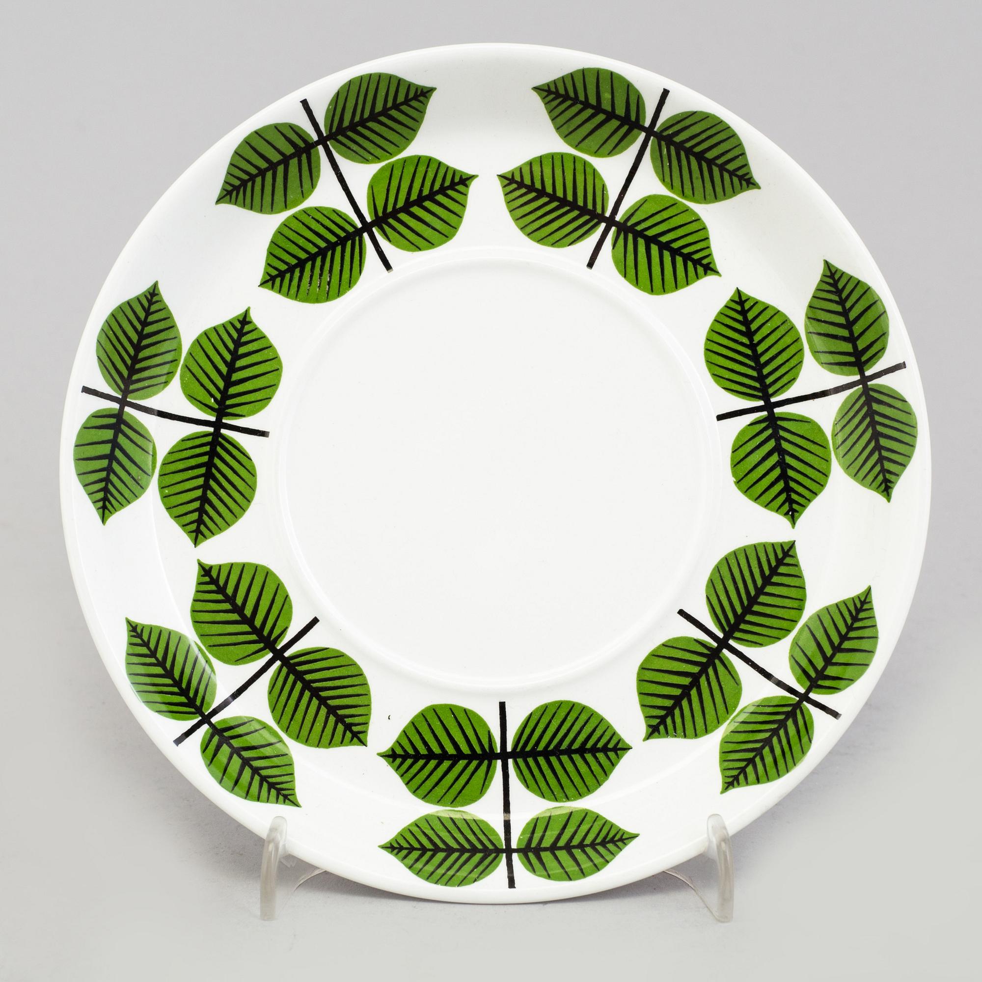 10 pieces of "Berså" tableware, Stig Lindberg for Gustavsberg 1960-74.