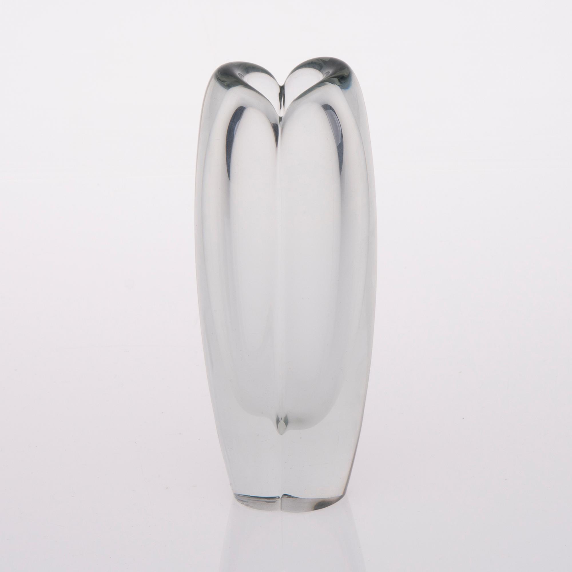 VAS, glas, signerad K. Franck Nuutajärvi Notsjö -58.