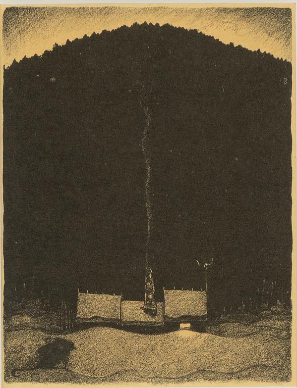 John Bauer, "Julafton".