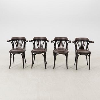 Armchairs 4 pcs "No 24" Thonet 21st century.