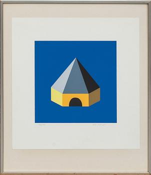 KG NILSON, färgserigrafi, signerad och numrerad 20/100.