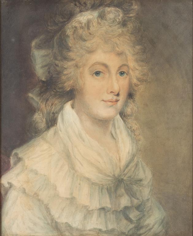 Carl Fredrik von Breda, attributed to, watercolour on paper/canvas.