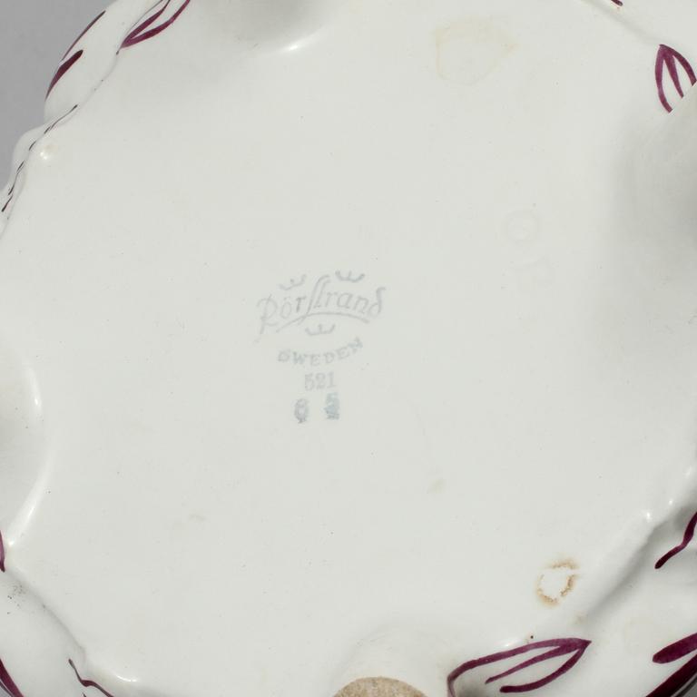 YTTERFODER, 3 st, porslin, Rörstrand, 1900-talets andra hälft.