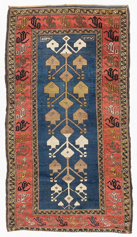 Matta, antik, Nordvästpersisk/Azerbajdzjan, ca 167 x 94 cm.