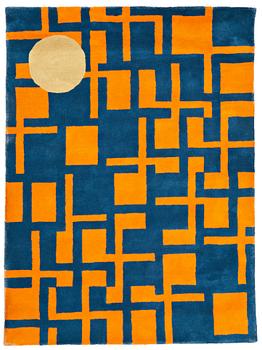 13. Olle Borg, a carpet, "Olleborg-2", hand tufted, ca 220 x 160 cm, signed Olle Borg 1/10 at the back on one of the labels.