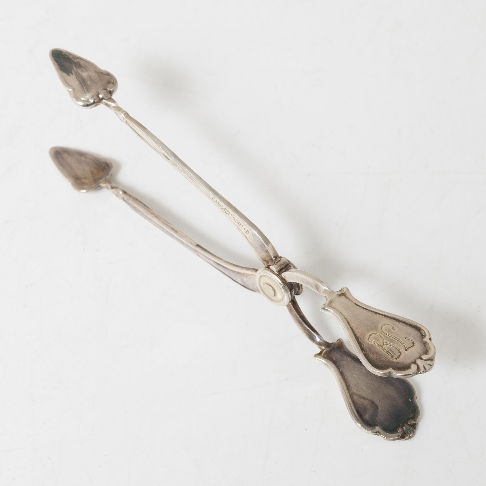 A 167 piece Chippendale silver cutlery service, GAB, Eskilstuna, 1990's.