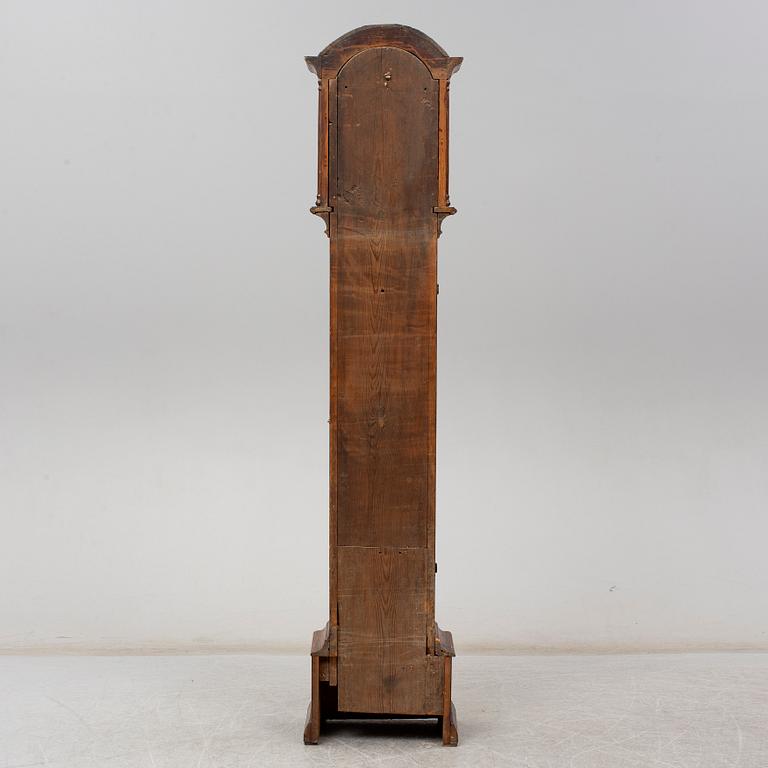A Swedish long case clock, second half of the 18th century.