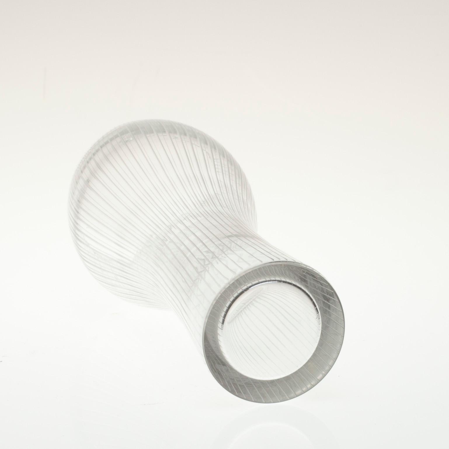 VAS, glas, signerad Tapio Wirkkala -Iittala -57.