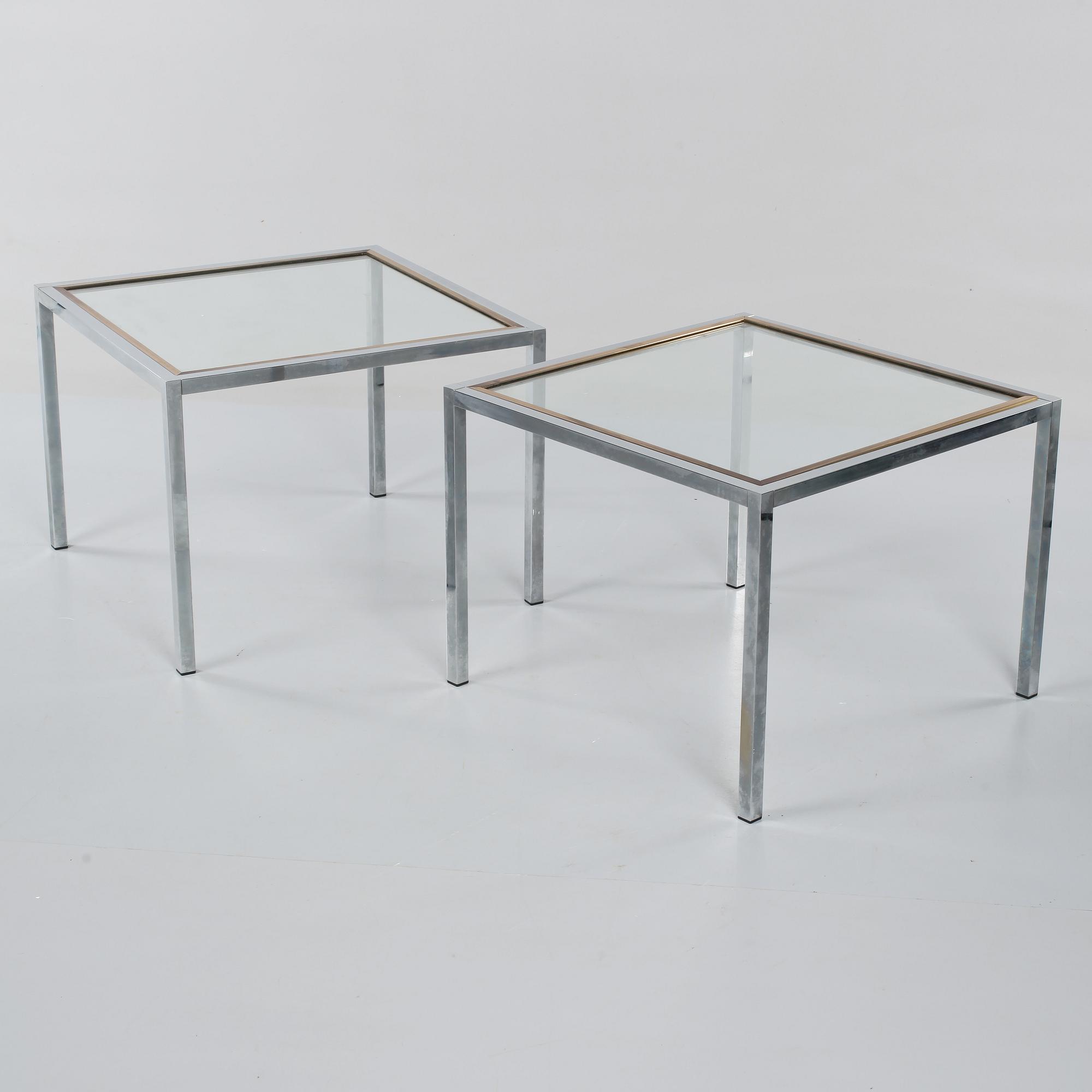 SOFFBORD, 2 st, 1980-tal.