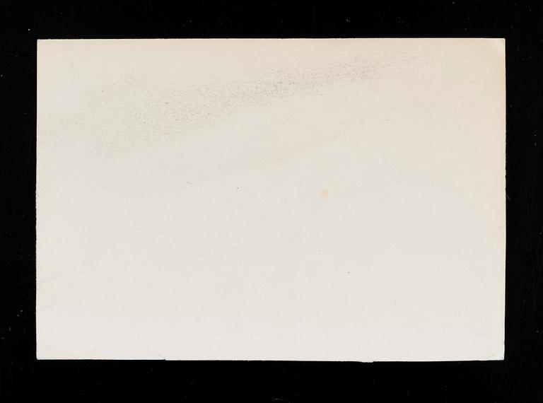 WÄINÖ AALTONEN, litografi, signerad, daterad 1960 och numrerad 51/100.