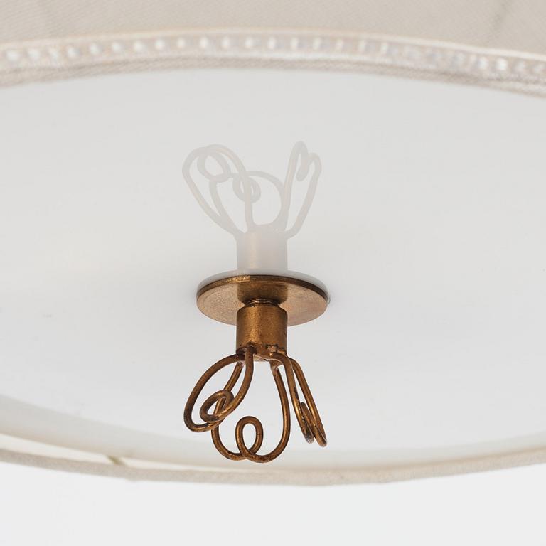 Swedish Modern, a ceiling lamp, 1940s.