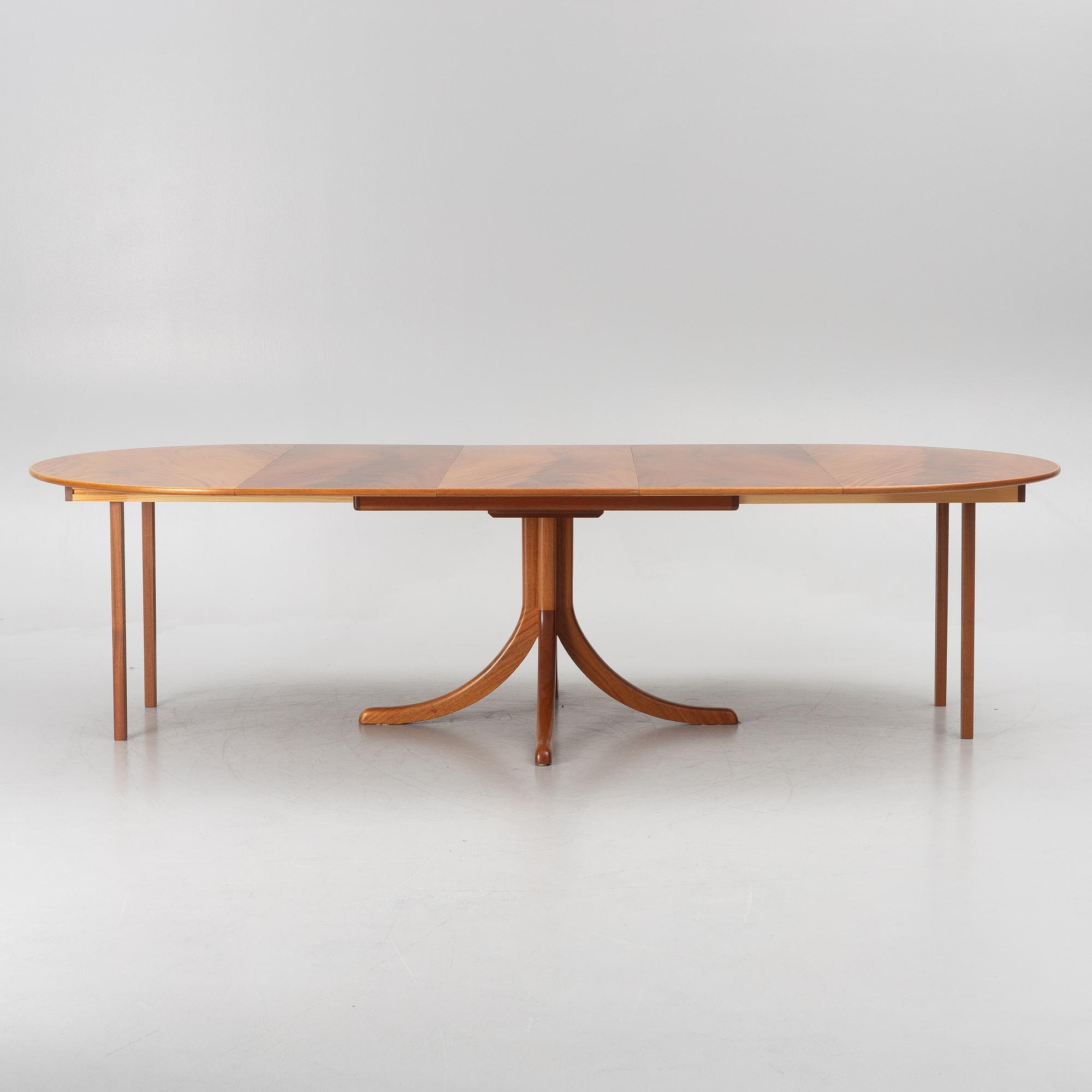 Josef Frank, a model 771 dining table, Firma Svenskt Tenn, after 1985.