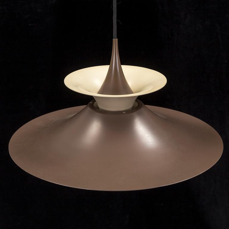 ERIK BALSLEV, a 'Radius' ceiling light from Fog & Mörum, Denmark, 1960's/70's.