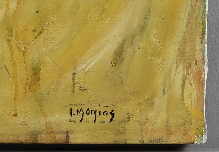 IVAR MORSING, oil on canvas, stamp signature.