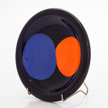 Oiva Toikka, skål, N 483, signerad Oiva Toikka Nuutajärvi Notsjö, i produktion 1968-69.