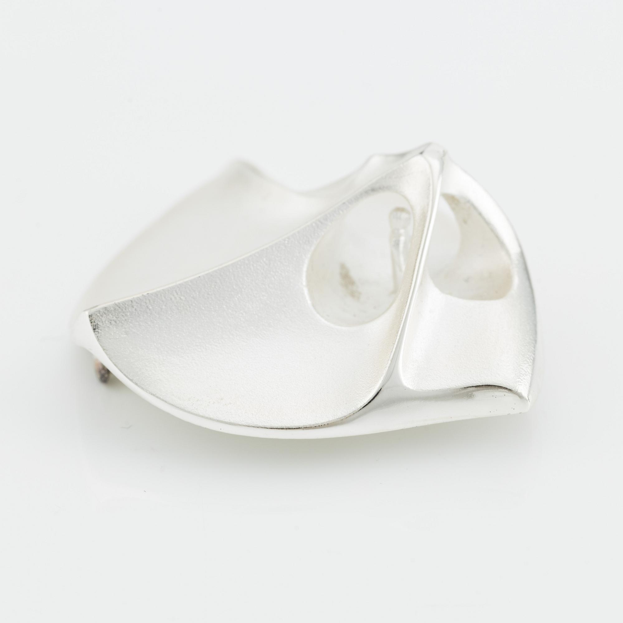 Lapponia brooch, sterling silver, Finland.