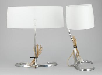 BORDSLAMPOR, ett par, Foscarini, Esa Tavolo. Design Asociados, Lievore.