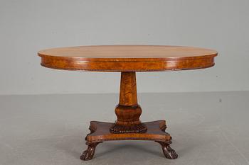 SALONGSBORD, senempire, 1800-talets första hälft.