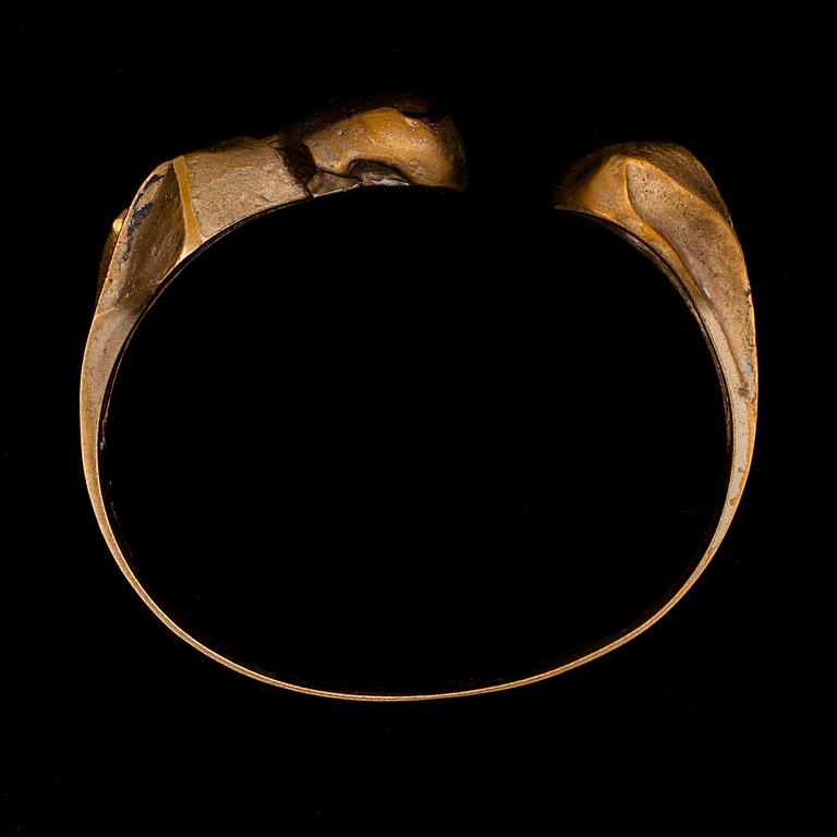 ARMSMYCKE, brons. Björn Weckström, Lapponia. Vikt ca 60 g.