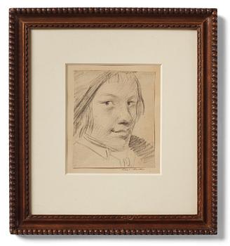 Elias Martin, Self portrait.