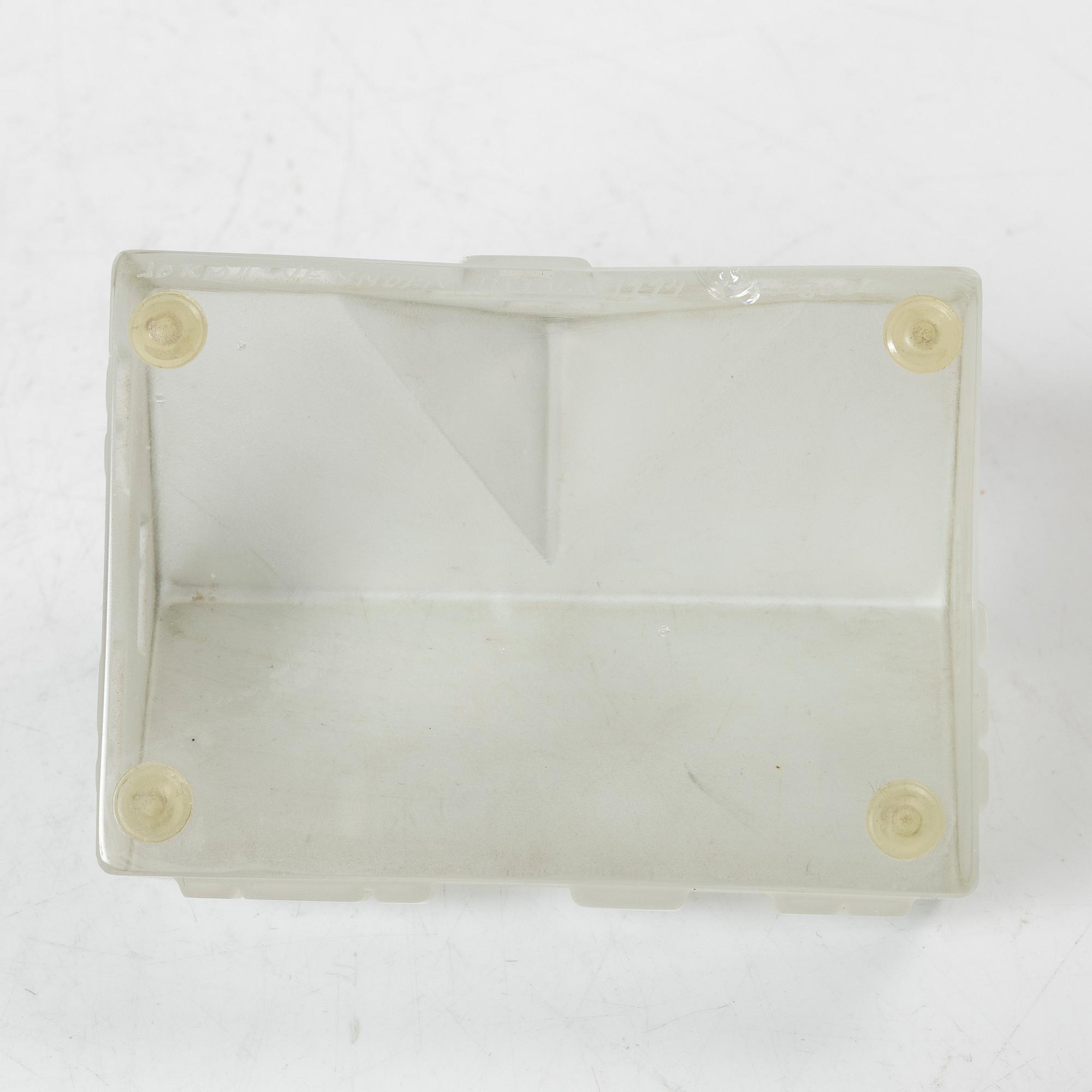 Jorma Vennola, Glasskulpturer, 11 delar, "Iittalabyn", 1990-tal.