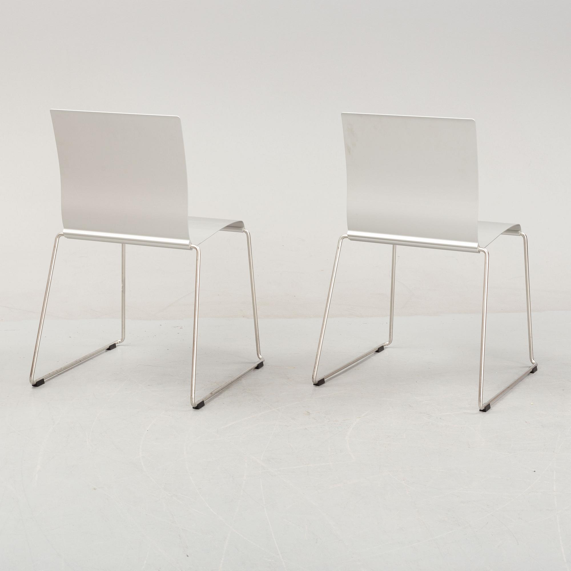 Stefan Borelius och Fredrik Mattsson, a set of eight "Sting 030" charis, Blå Station, the model designed 2003.