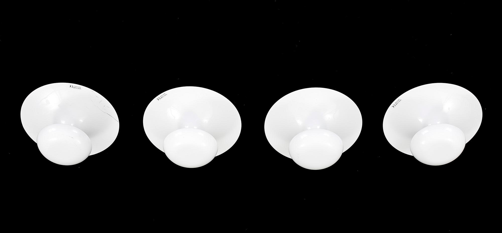 VÄGG/TAKLAMPOR, 4 st, Vibia, Spanien, 2000-tal.