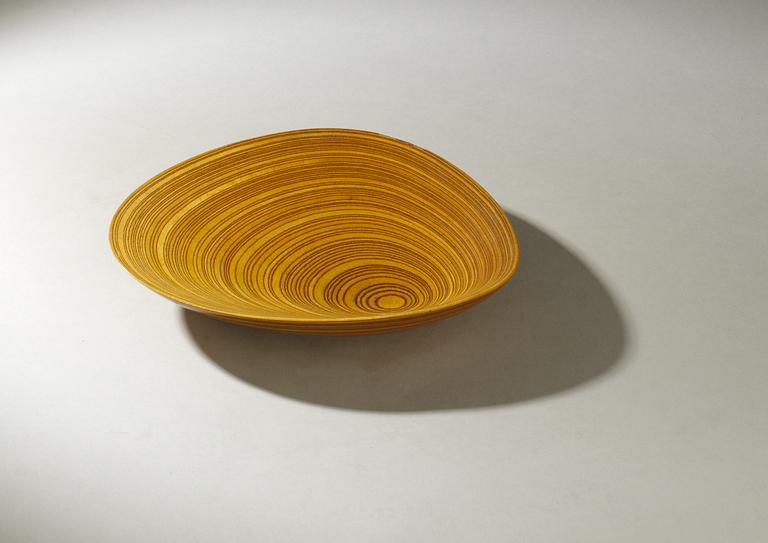 Tapio Wirkkala, A Tapio Wirkkala laminated birch leaf dish, Finland 1950's.